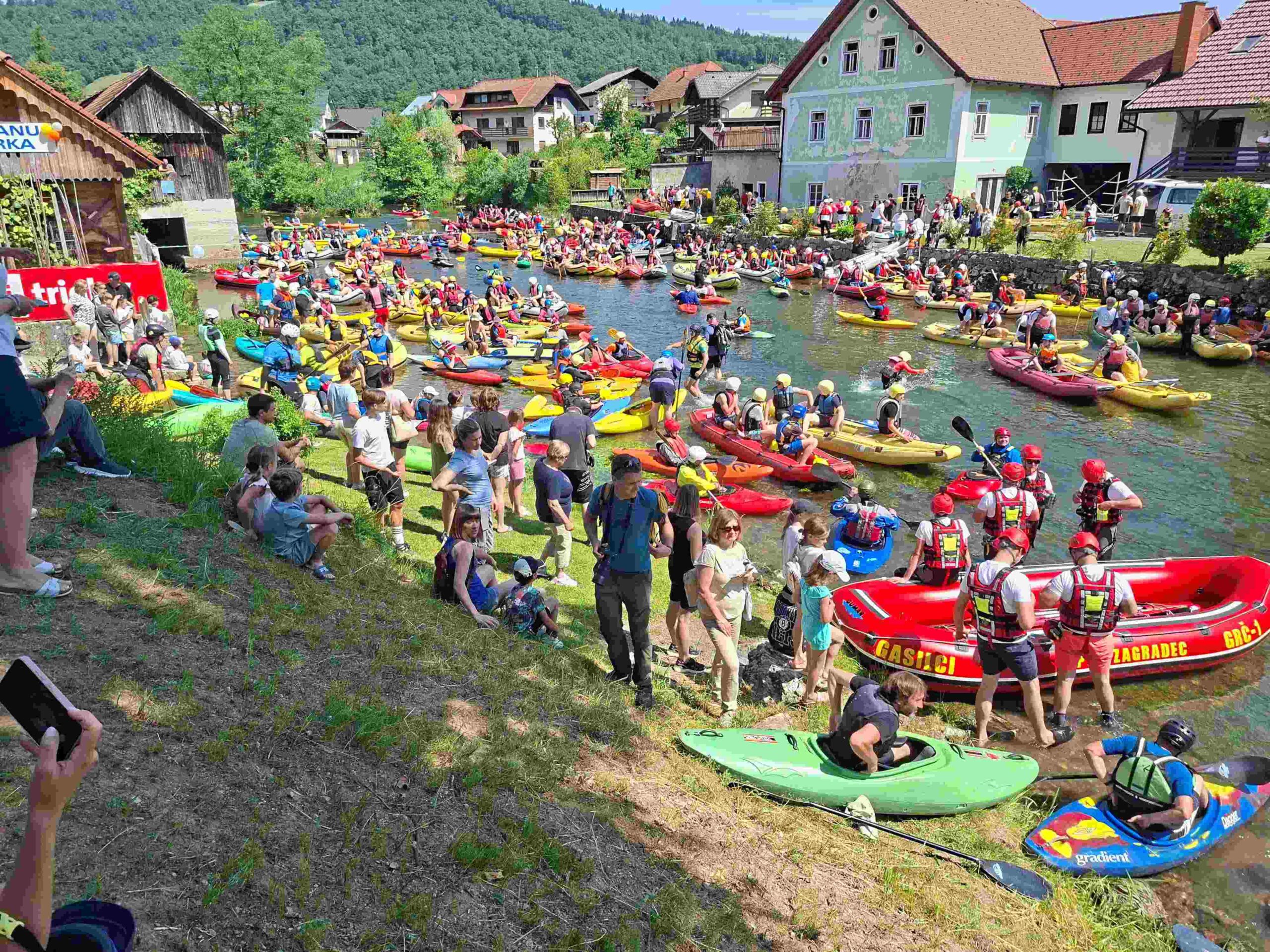 By boat along the Cistercian Legacy: The Traditional 50th Krka River Boat Trip in Slovenia